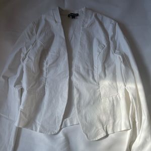 White blazer